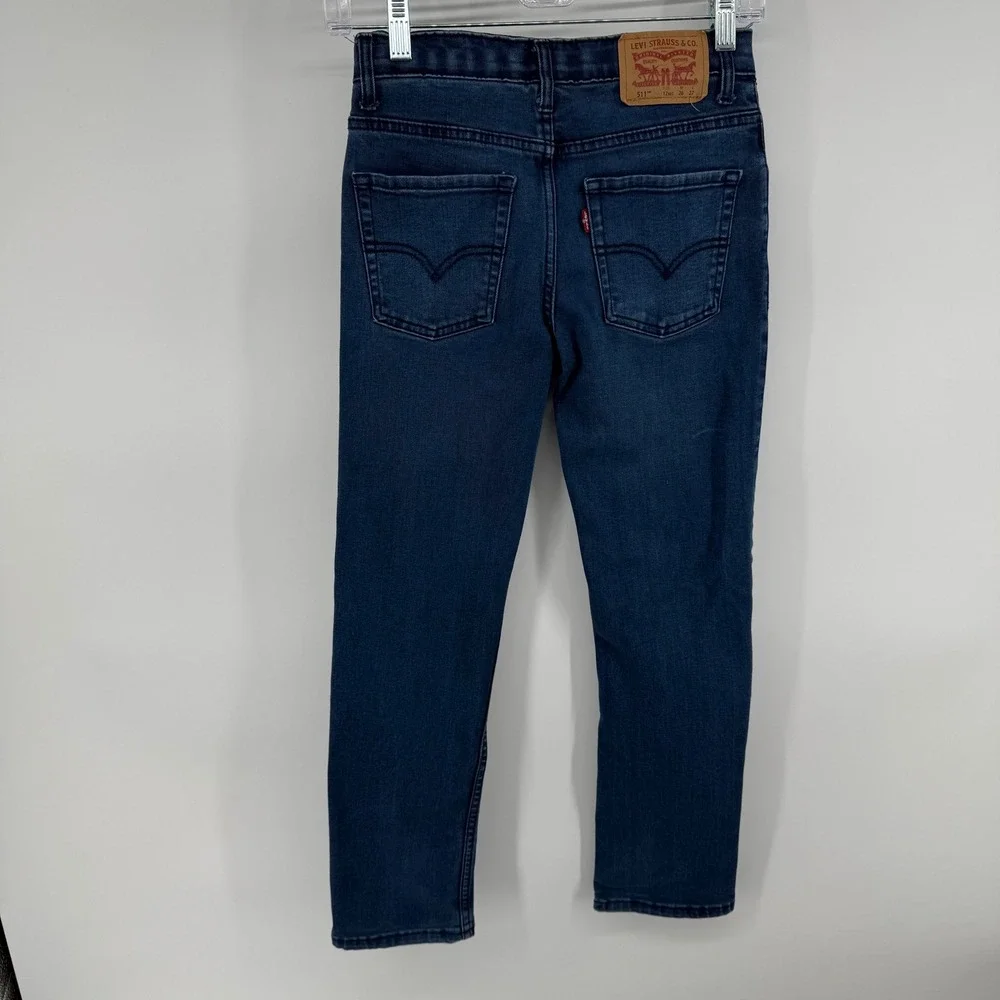 Levis‎ 511 Mens Jeans 26x27 Dark Wash Slim Fit Trousers Pants